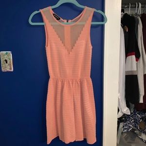 Bebe pink cocktail dress